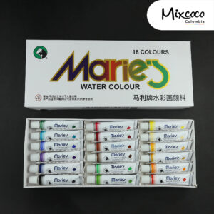 Caja Acuarelas Grande x18 Marie´s