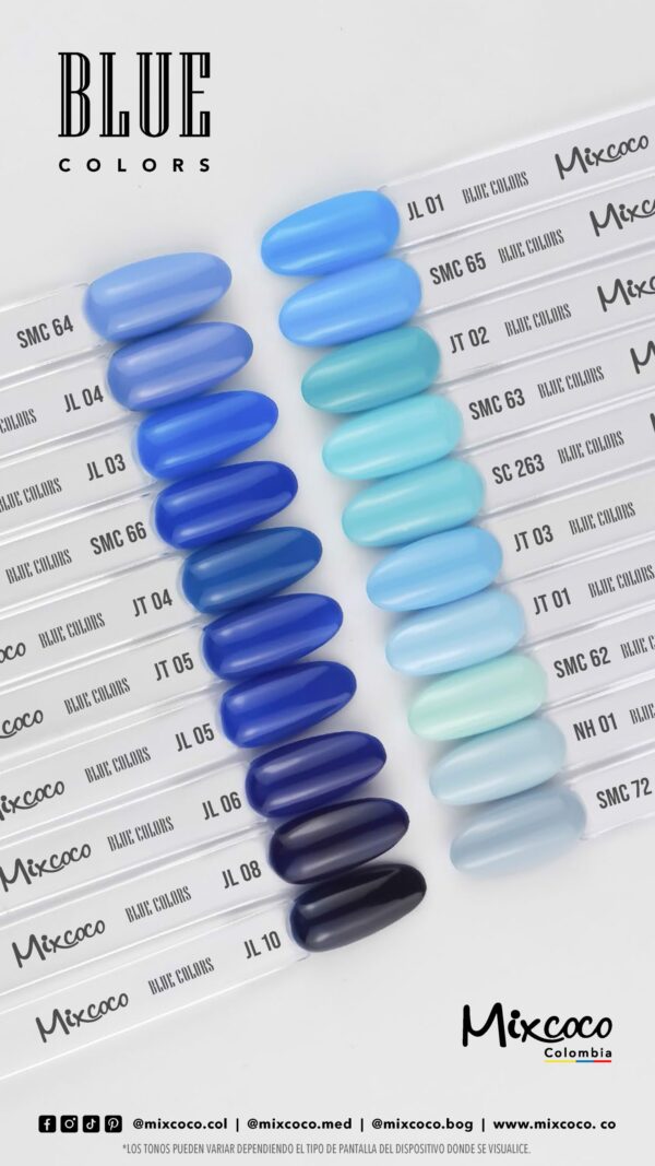 ESMALTE MIXCOCO AZUL 15ml Semipermanente - Image 2