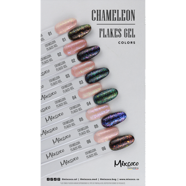 Chameleon Flakes Mixcoco 7.5ml Semipermanente - Image 4