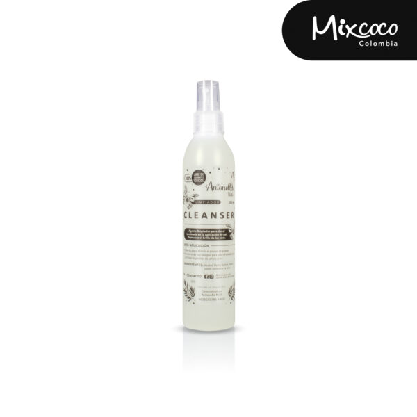 Limpiador Para Uñas Cleanser Antonella Nails 250ml
