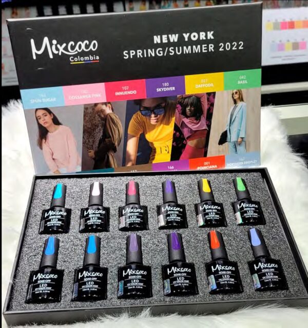 Colección Completa New York x12 Esmaltes 7.5ml Mixcoco Edición Limitada - Image 2