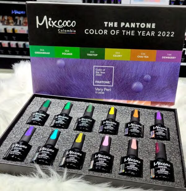 Colección Completa Pantone x12 Esmaltes 7.5ml Mixcoco Edición Limitada - Image 2