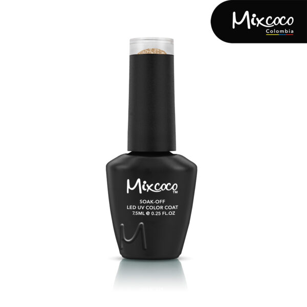 ESMALTE MIXCOCO ESCARCHADO Y SATINADO 7.5ml Semipermanente Nueva Presentación