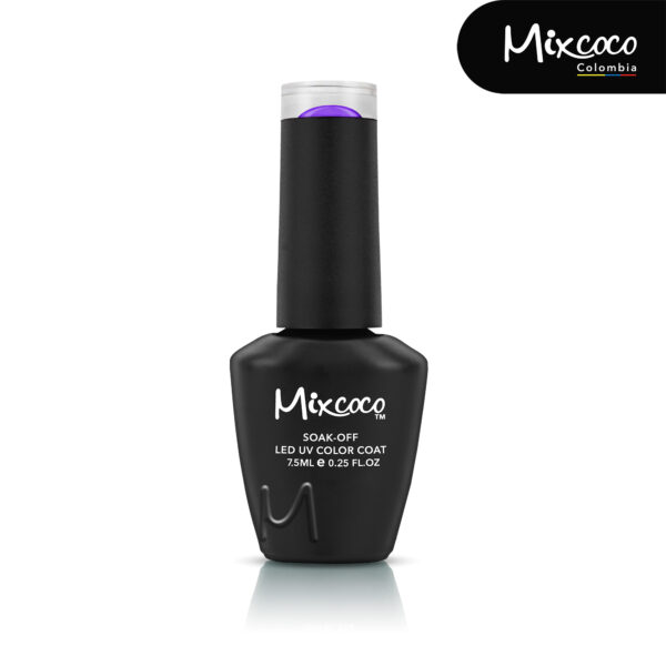 Esmalte Mixcoco Morado 7.5ml Semipermanente Nueva Presentación