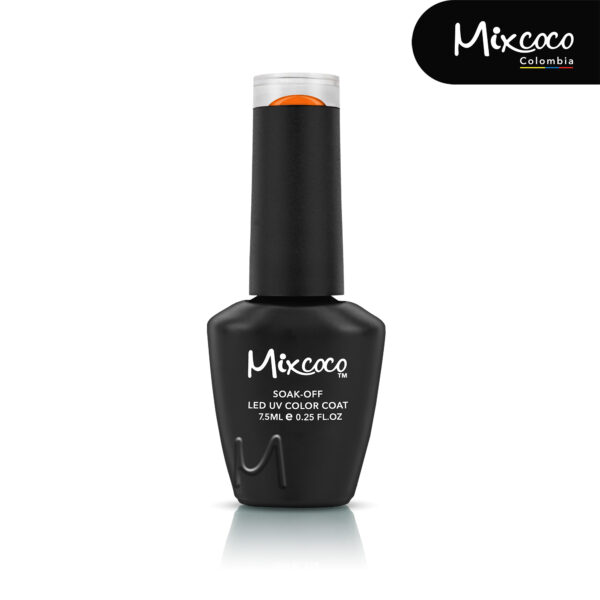 ESMALTE MIXCOCO NARANJA 7.5ml Semipermanente Nueva Presentación