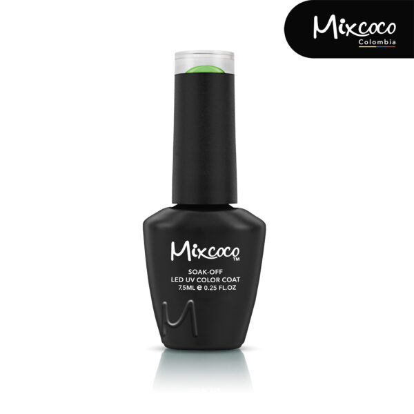 Esmalte Mixcoco Verde 7.5ml Semipermanente Nueva Presentación