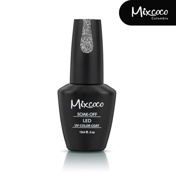 ESMALTE MIXCOCO ESCARCHADO Y SATINADO 15ml Semipermanente