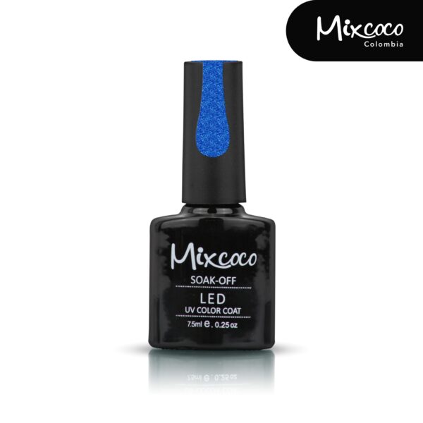 Esmalte Mixcoco Escarchado y Satinado 7.5ml Semipermanente Antigua Presentación