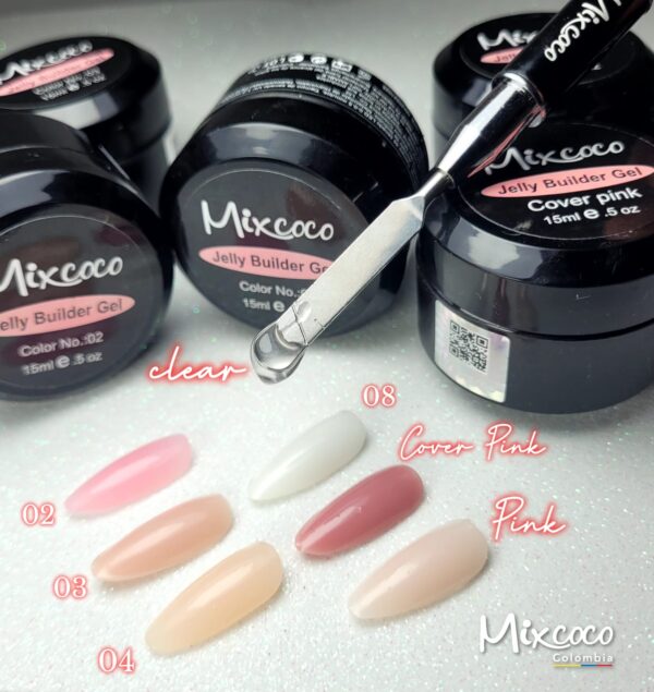 Jelly Builder Gel Mixcoco 15ml Gel de Construcción - Image 2