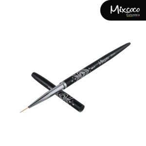 Pincel Liner Negro 9mm Con Tapa Mixcoco