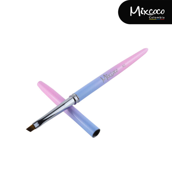 Pincel Diagonal Color Pastel #2 Mixcoco