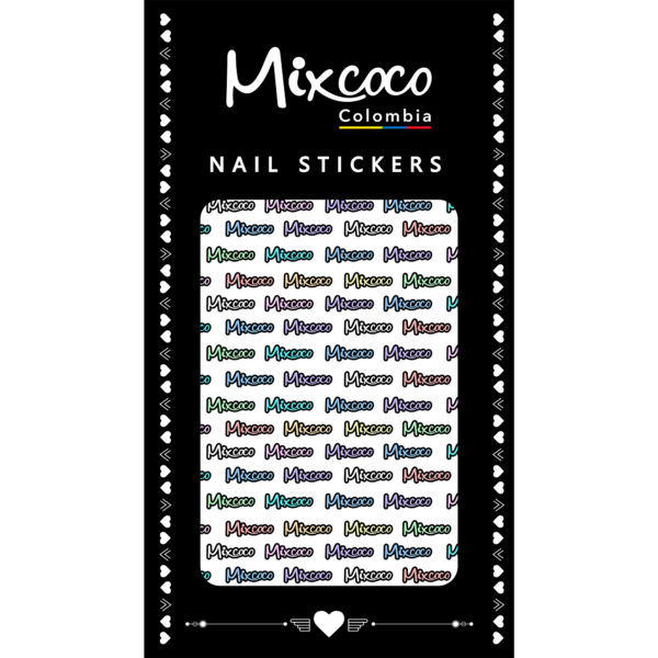 Sticker Adhesivo para Uñas Mixcoco