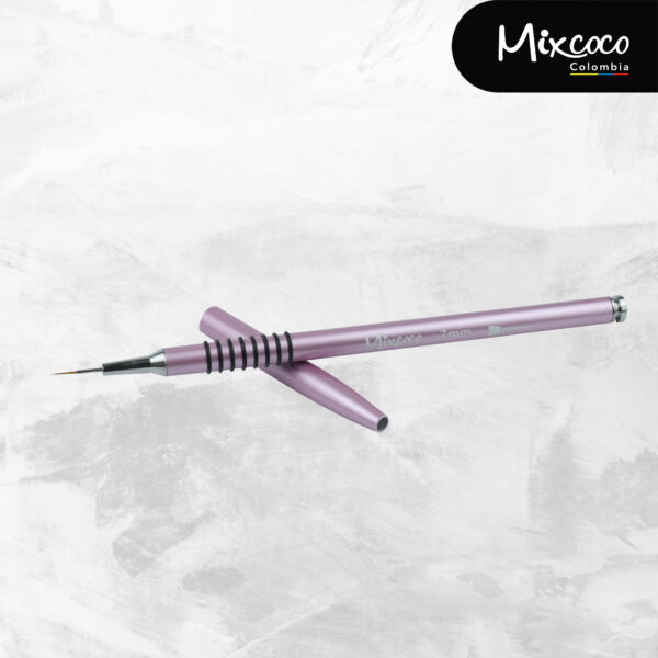 Pincel Liner Ligas Rosa x Und - Image 2