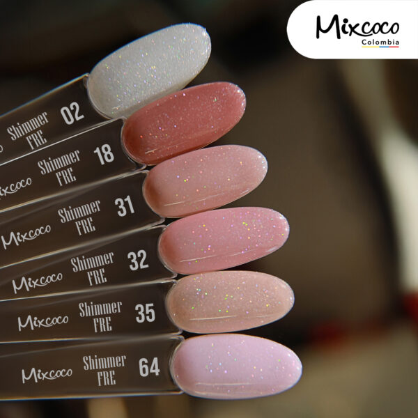 Esmalte Semipermanente Shimmer Fre Mixcoco 7.5ml - Image 2