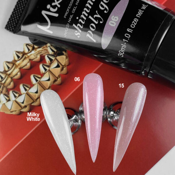 Shimmer Polygel Mixcoco 30ml - Image 2