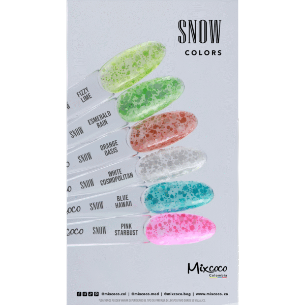 Snow Gel Mixcoco 7.5ml Esmalte Semipermanente - Image 3