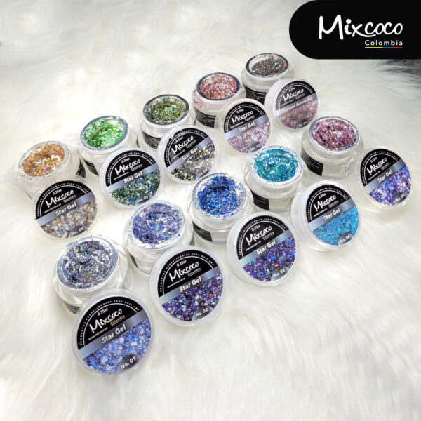 STAR GEL Mixcoco 0.35oz Gel de Alto Brillo Semipermanente - Image 2