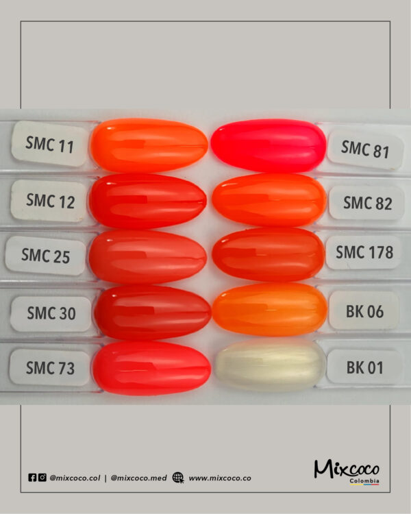 ESMALTE MIXCOCO NARANJA 15ml Semipermanente - Image 2