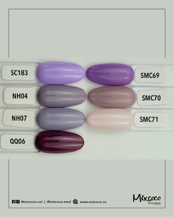 Esmalte Mixcoco Gris 15ml Semipermanentes - Image 3