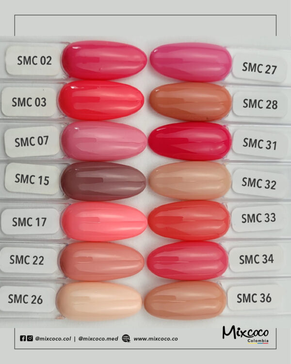 ESMALTE MIXCOCO ROSADO 15ml Semipermanente - Image 4