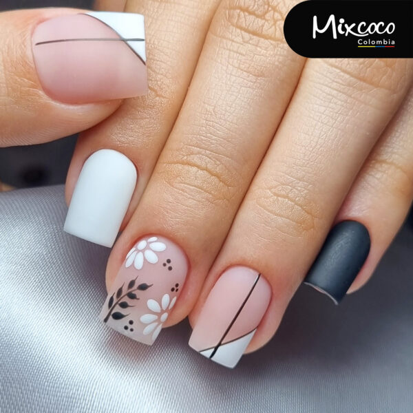 Top Coat Frozen Matte Mixcoco 15ml Semipermanente para Uñas - Image 3